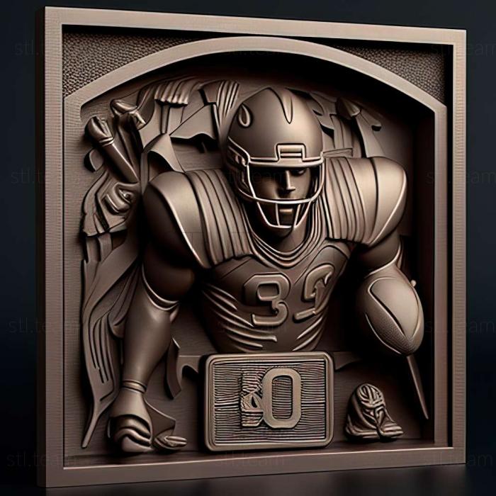 3D модель Гра NCAA Football 09 (STL)